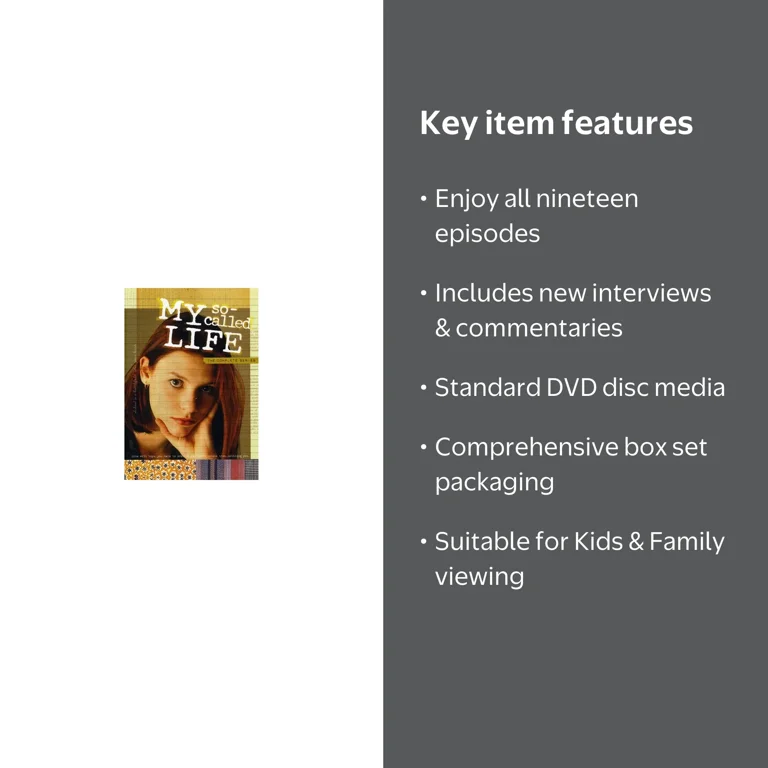 My So-Called Life: The Complete Series (DVD), Shout Factory, Kids