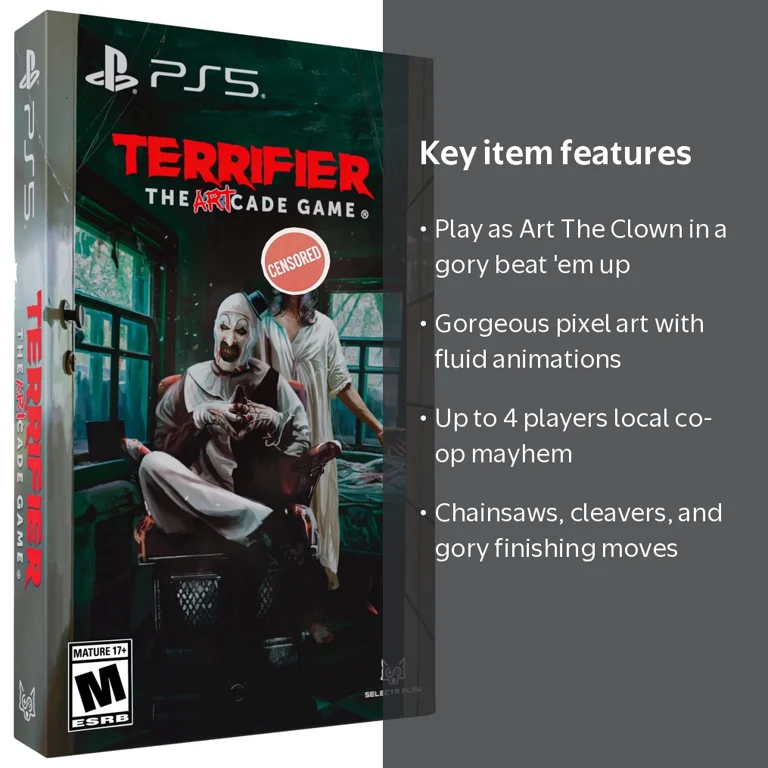 Terrifier: The Artcade Game Limited Edition - Nintendo Switch