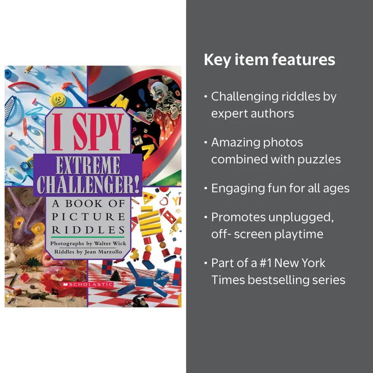 Walter Wick, I Spy Extreme Challenger Hardcover, ISBN