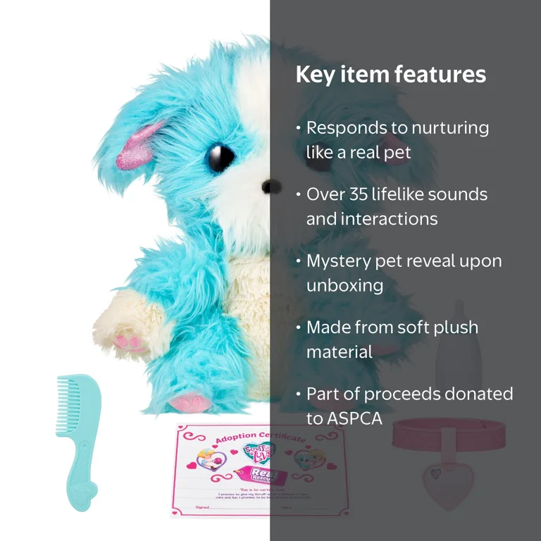 Little Live Scruff-a-Luvs Plush Mystery Electronic Rescue Pet