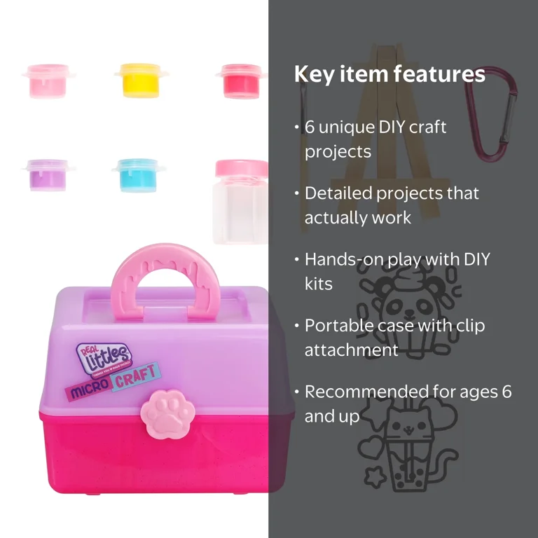 Real Littles Mini Craft Cofres de Actividades Cefa Toys 251 Real Littles Mini Craft Cofres de Actividades Cefa Toys 251