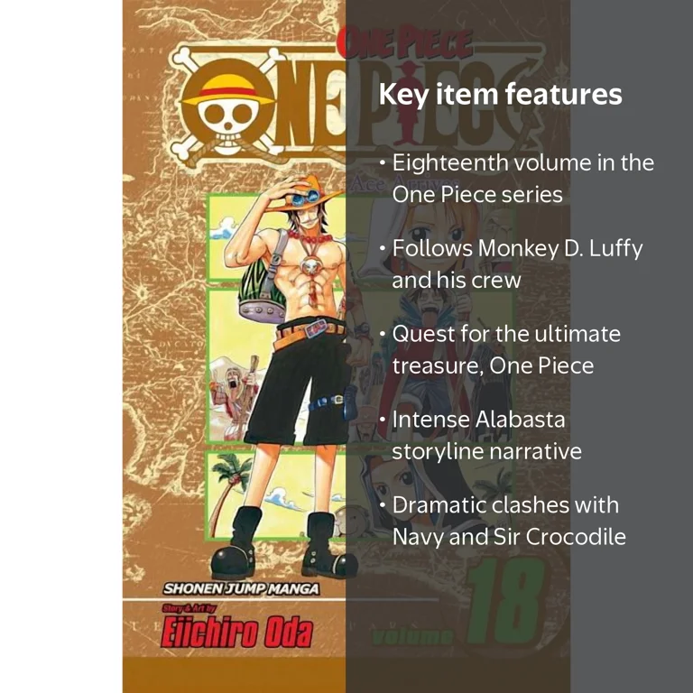 One Piece One Piece, Vol. 18, Book 18, (Paperback) - Walmart.com