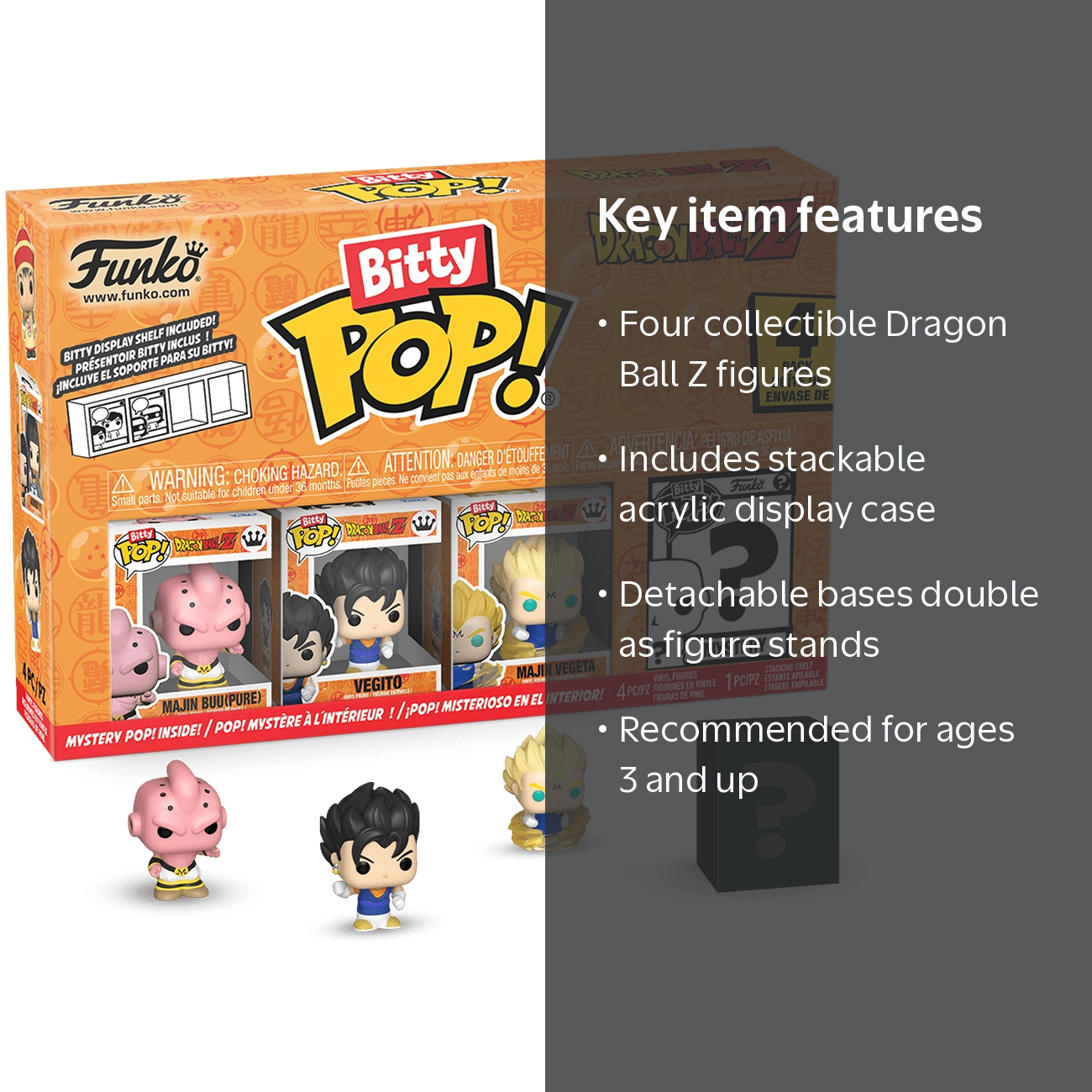 bubuさま　ご購入用です Funko POP! 4-Pack: Kid Buu Vinyl Mini-Figures, Dragon Ball Z