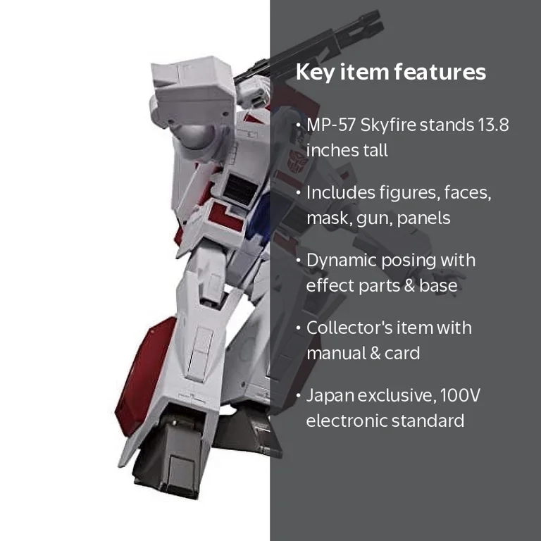 Free Shipping! Transformers Skyfire MP-57 Masterpiece Action