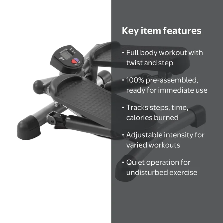 Athletic Works Twisting Mini Stepper Step Machine - Walmart.com
