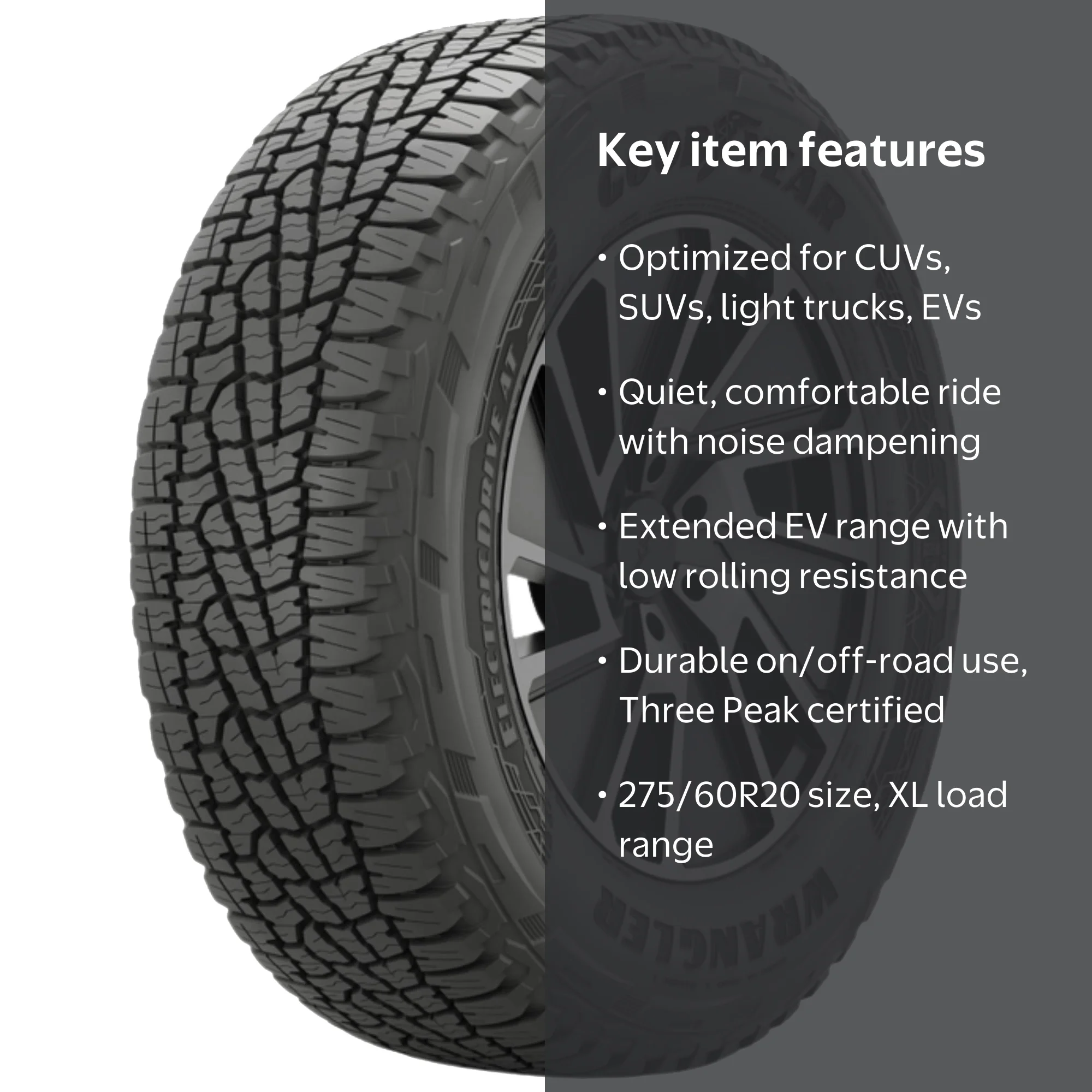 Goodyear ElectricDrive AT SCT All Terrain 275/60R20 116T XL