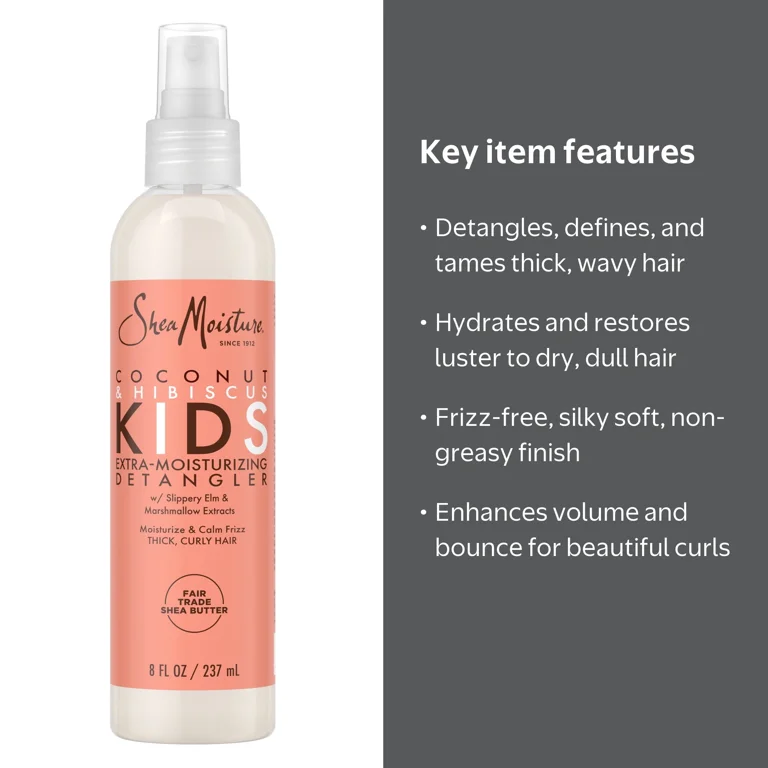 SheaMoisture Kids, Hairspray, 8 fl oz, Extra Moisturizing