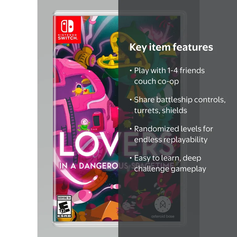 Nintendo Switch Game: Lovers in a Dangerous Spacetime - Frantic 1