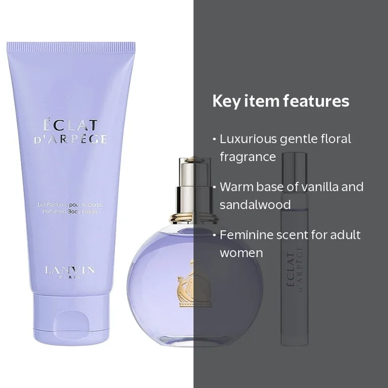 Miss Lanvin9 【328/800】 Eclat, Ladies Eclat D'Arpege Gift Set Fragrances, 3.3 oz