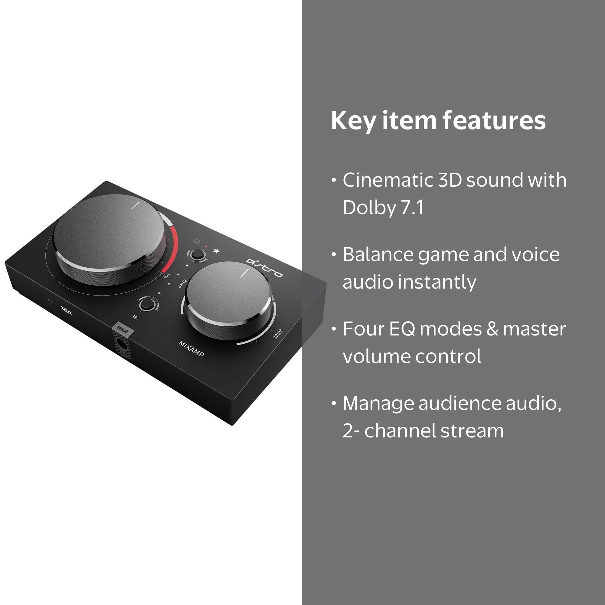 No.161 astro MixAmp Pro TR☆ Astro Gaming MixAmp Pro TR Headphone Sound Processor for PC
