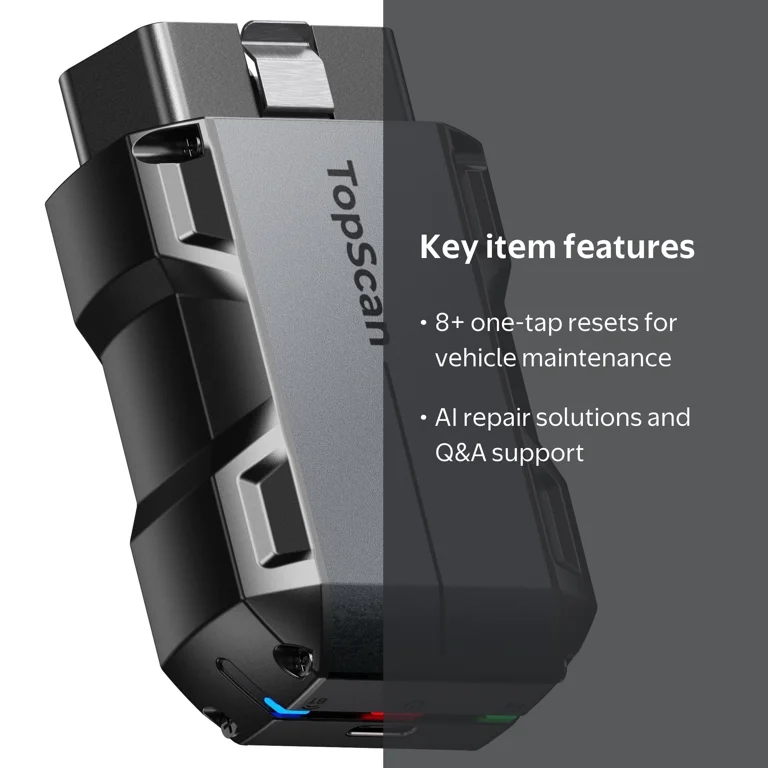 TOPDON TopScan OBD2 Scanner Bluetooth All-System Diagnostic Tool