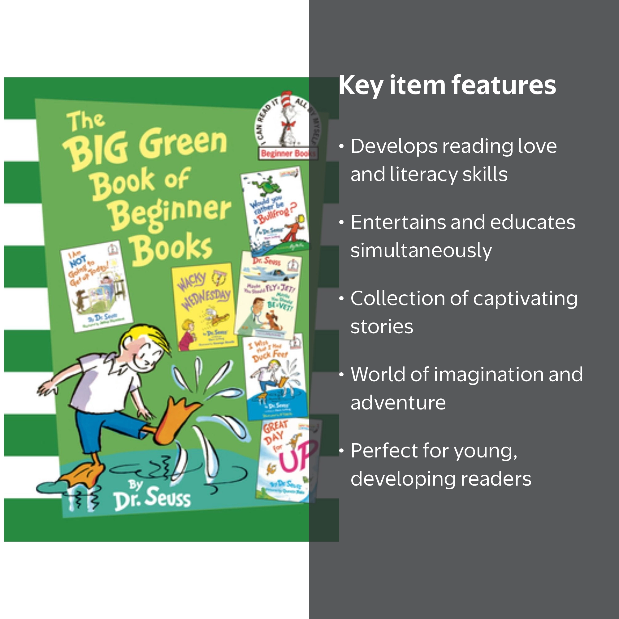 Dr. Seuss: The Big Green Book of Beginner Books, Hardcover
