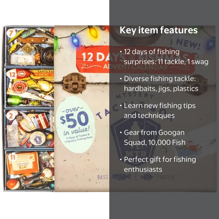 10000 fish mystery box Pro x 6 Month This plan renews monthly Mystery Tackle Box 2023: 12