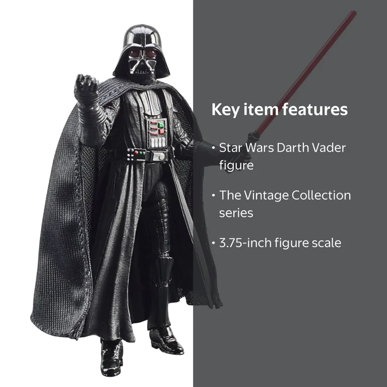 Star Wars: Darth Vader ヴィンテージコレクション Star Wars The Vintage Collection Darth Vader Toy, 3.75-Inch-Scale