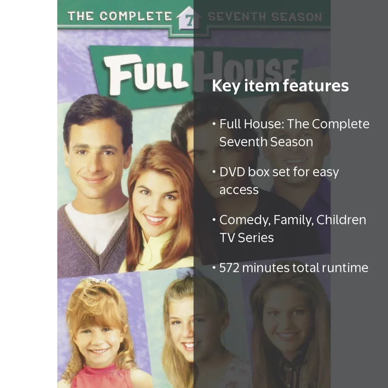 Warner Bros., Full House: The Complete Seventh Season Box Set, DVD