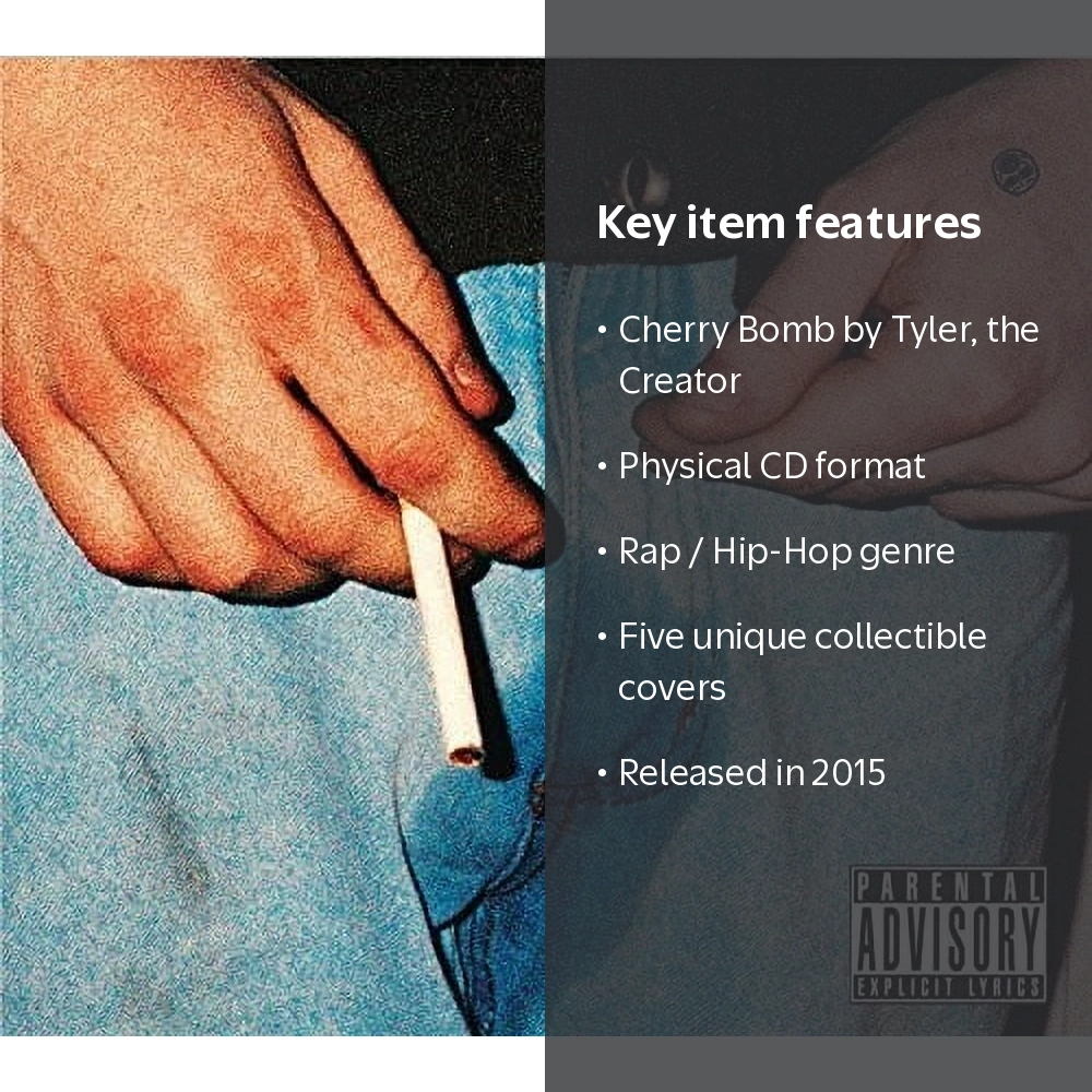 Tyler, the Creator - Cherry Bomb - Music & Performance - CD