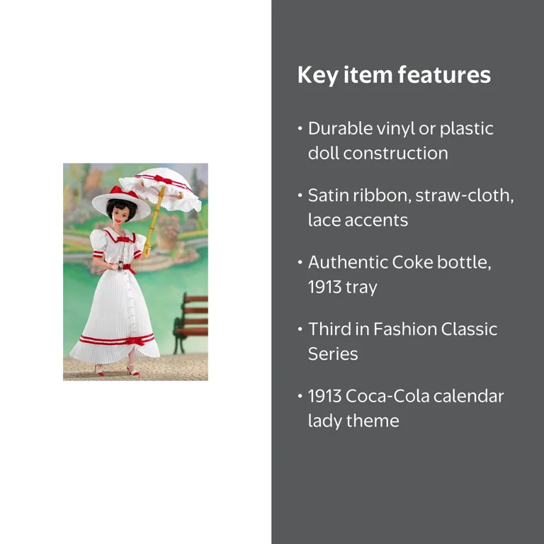 Coca-Cola Summer Daydreams Barbie Doll Collector Edition Third in