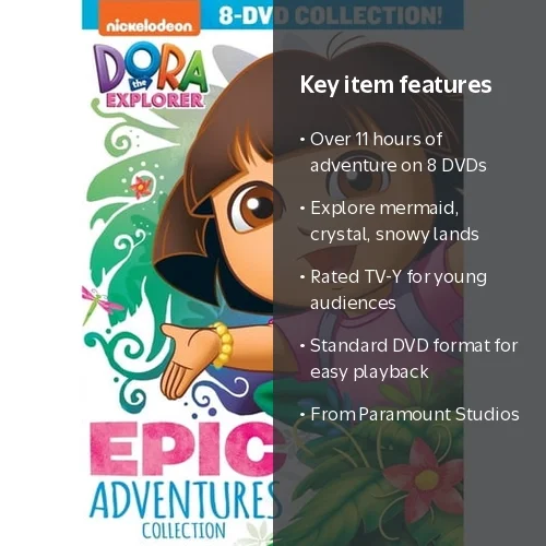 Dora the Explorer: The Epic Adventure Collection (DVD) - Walmart.com