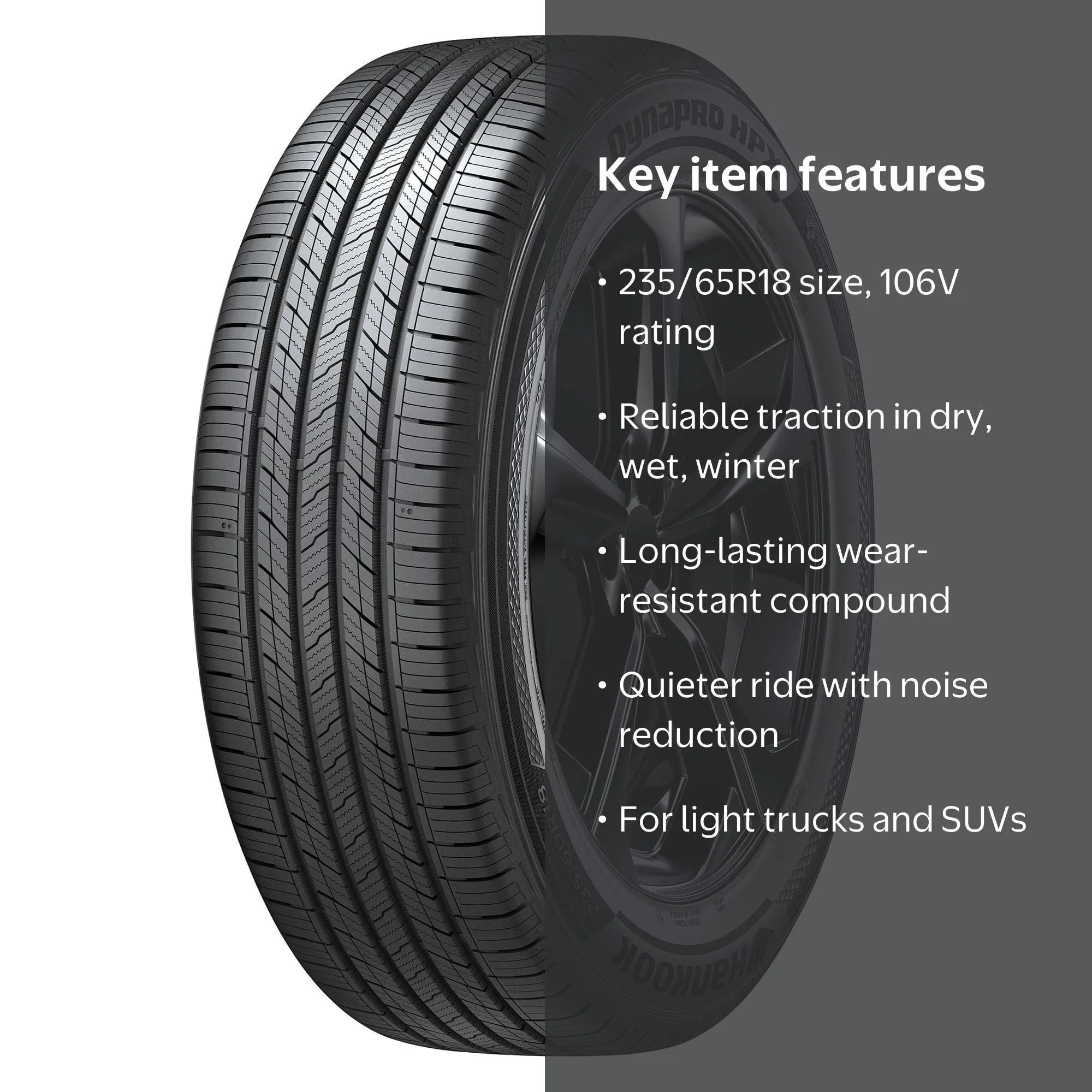 Hankook Dynapro HPX RA43 All-Season Tire 235/65R18 106V - Walmart.com