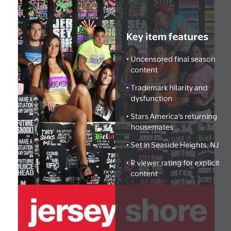 Jersey Shore: The Final Season Uncensored (DVD), Paramount, Drama