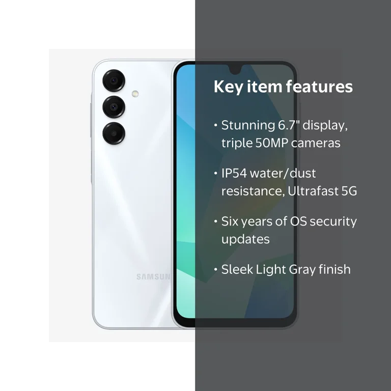 Samsung Galaxy A16 5G A Series 128GB Unlocked Android Cell Phone