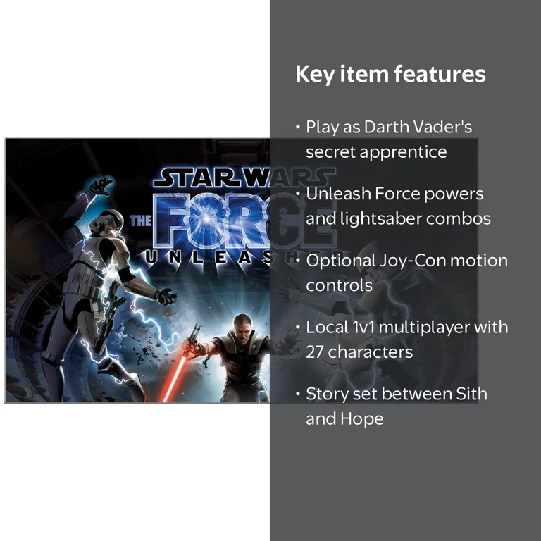 STAR WARS: The Force Unleashed - Nintendo Switch [Digital