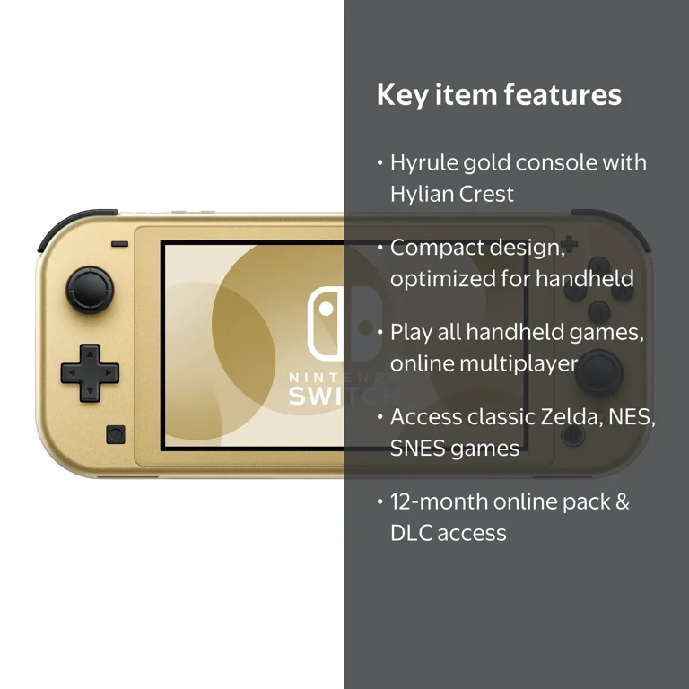 Pre-Owned Nintendo Switch™ Lite: Hyrule Edition with Bonus