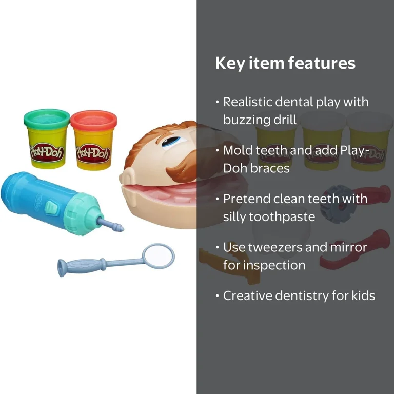 Play-Doh Doctor Drill n Fill Set - Walmart.com