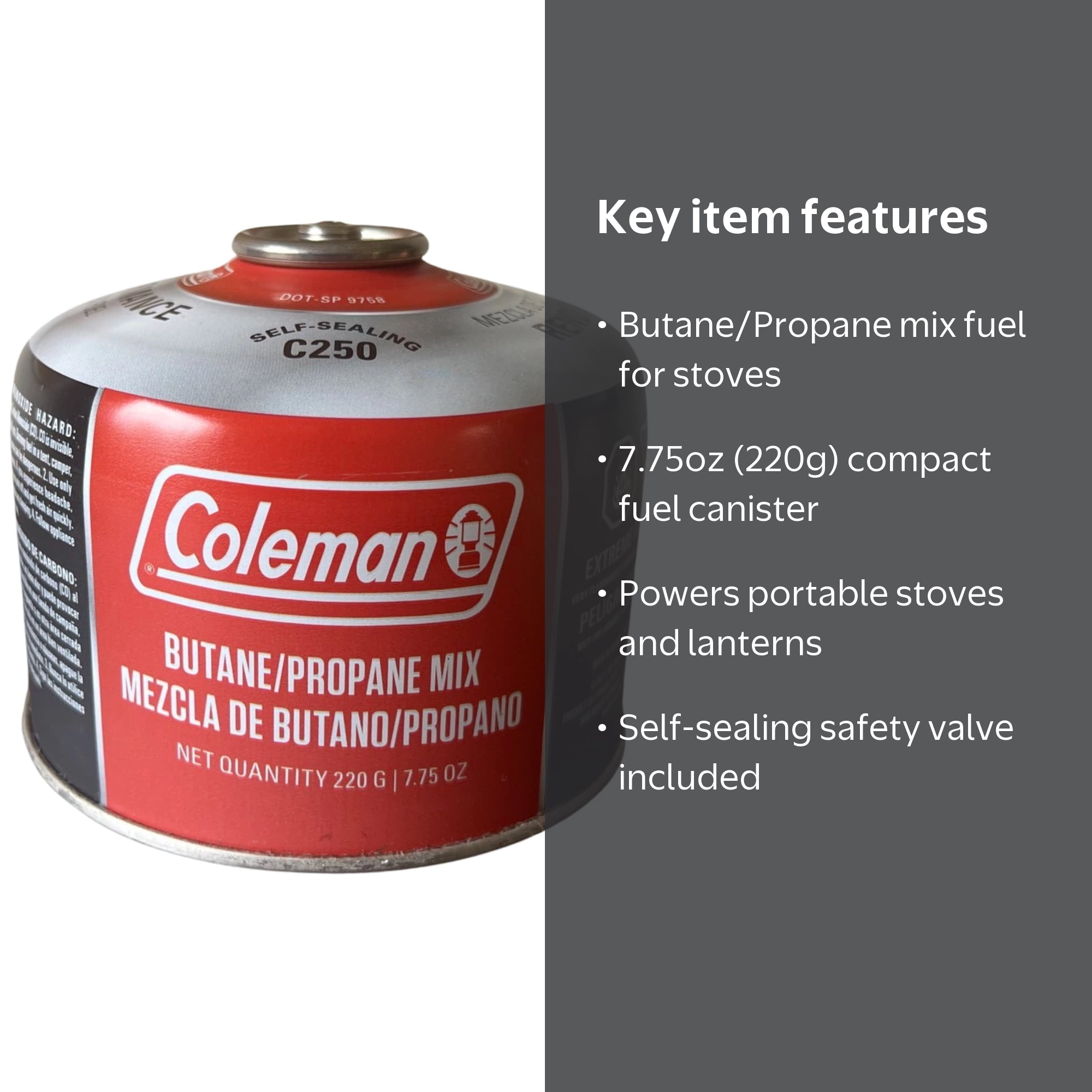 Coleman Butane/Propane Mix Fuel 7.75oz - Walmart.com