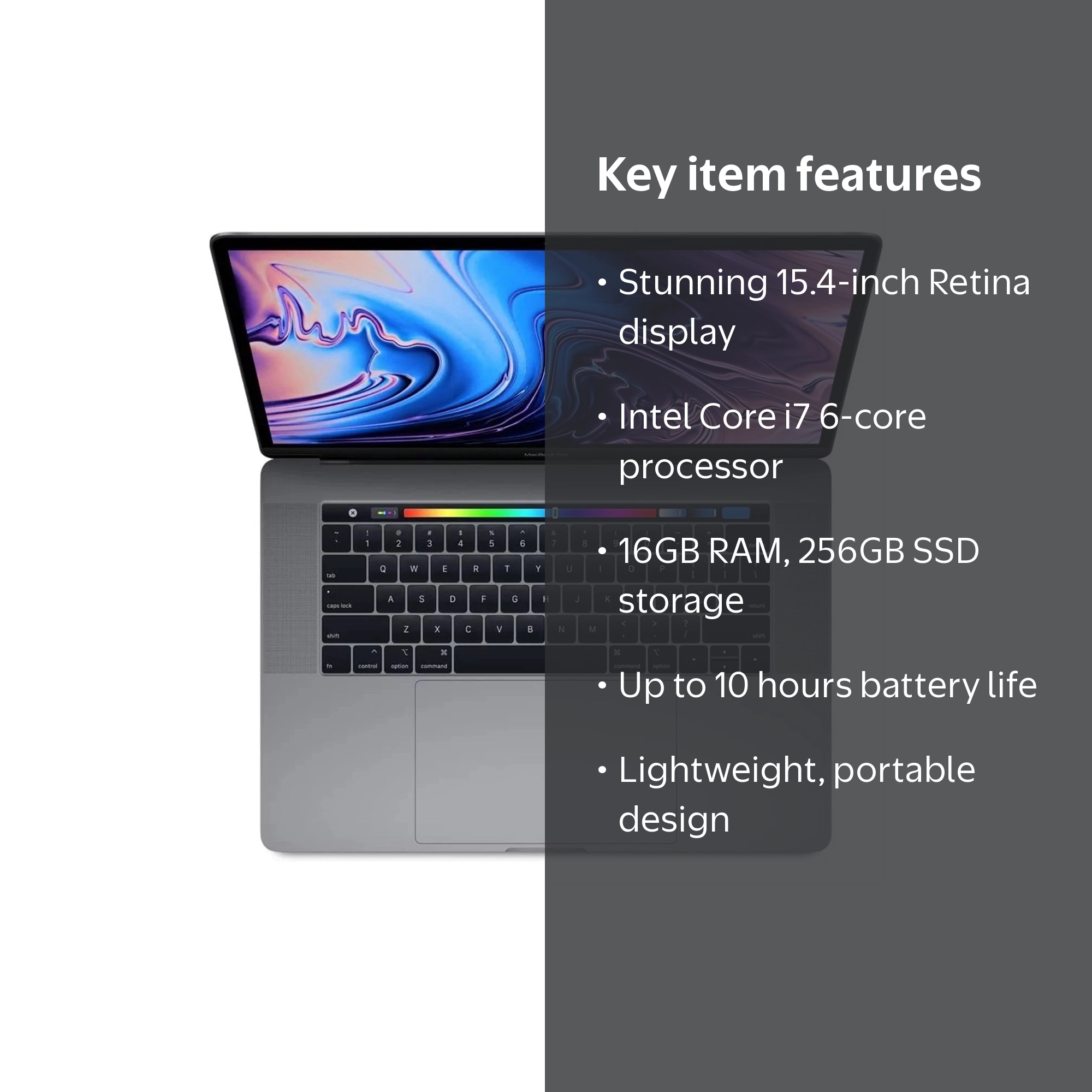 Restored Apple Macbook Pro A1990 15