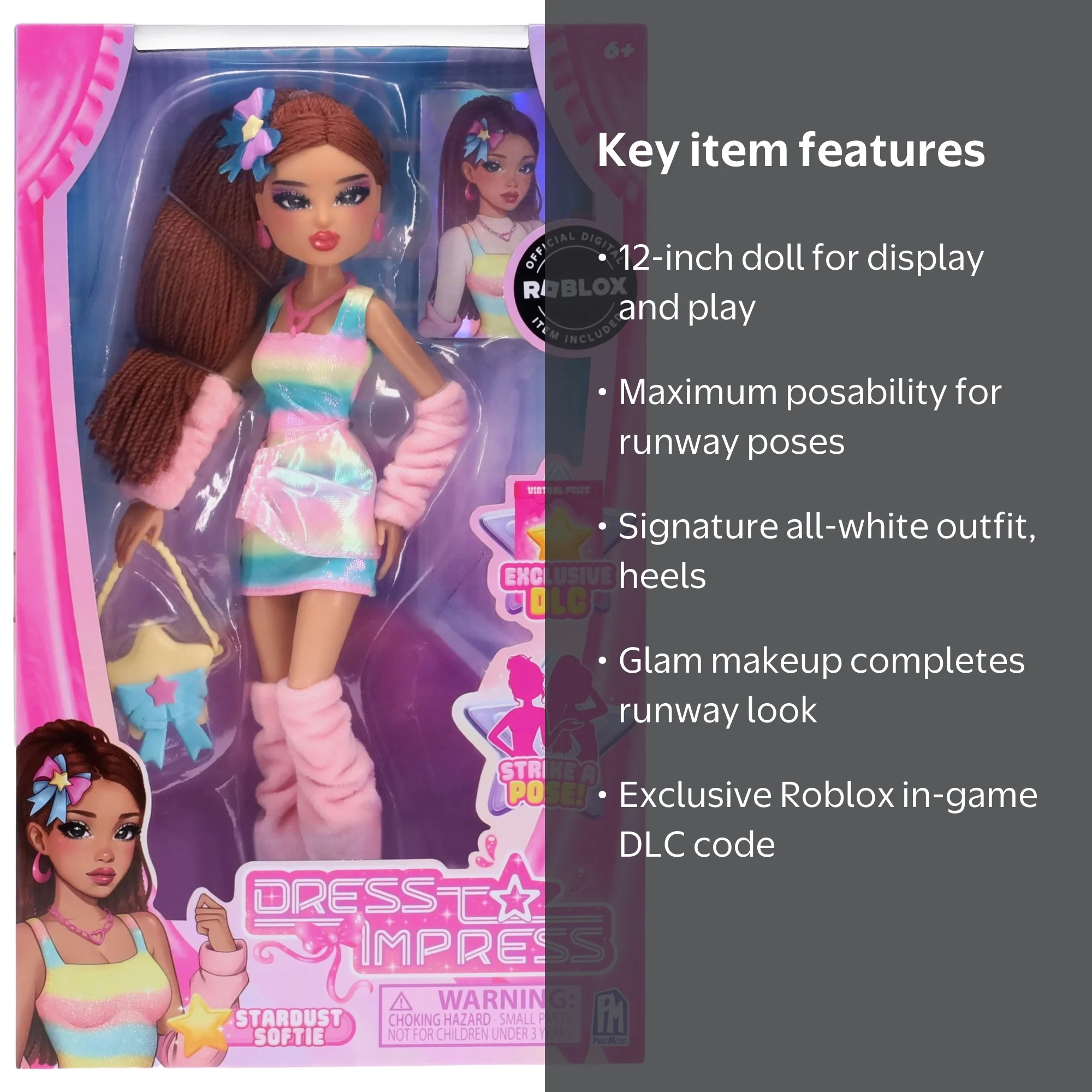 Dress To Impress Stardust Softie Fashion Doll Dress To Impress Stardust Softie Fashion Doll