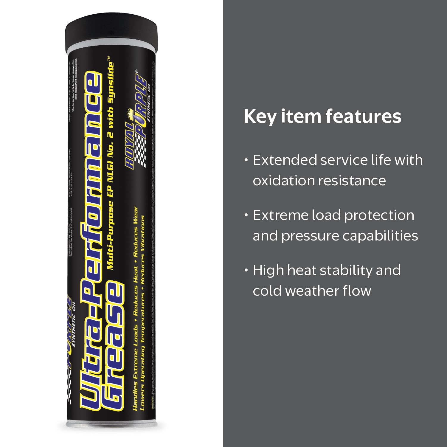 ROYAL PURPLE® ULTRA PERFORMANCE® GREASE NLGI #2, 14.1 ounces