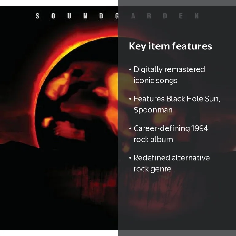 Soundgarden - Superunknown - CD - Walmart.com