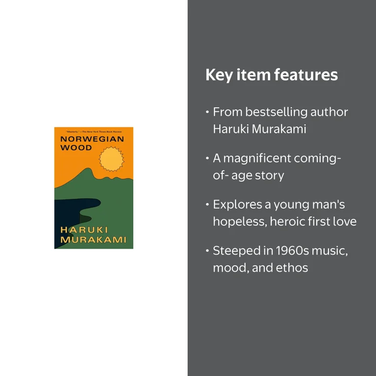 Haruki Murakami, Paperback, ISBN 9780375704024, Norwegian Wood