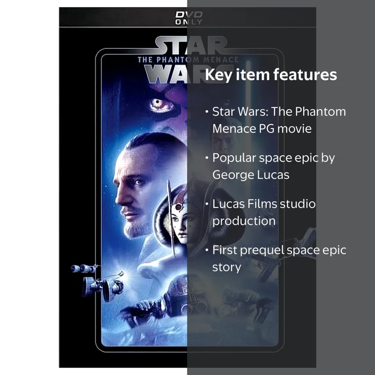 Star Wars: Episode I: The Phantom Menace - Walmart.com