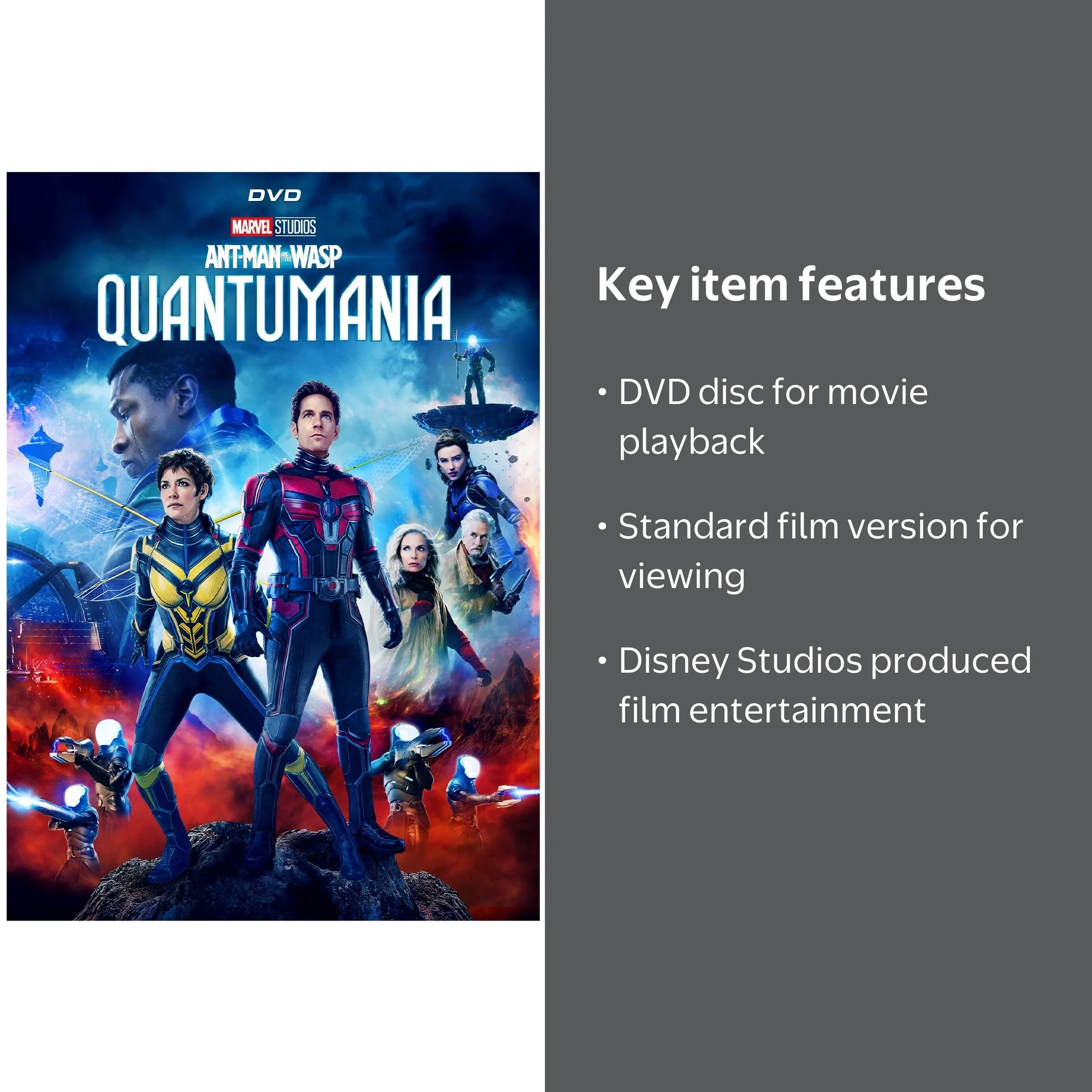 Disney, DVD, Ant-Man and the Wasp Quantumania, Standard edition