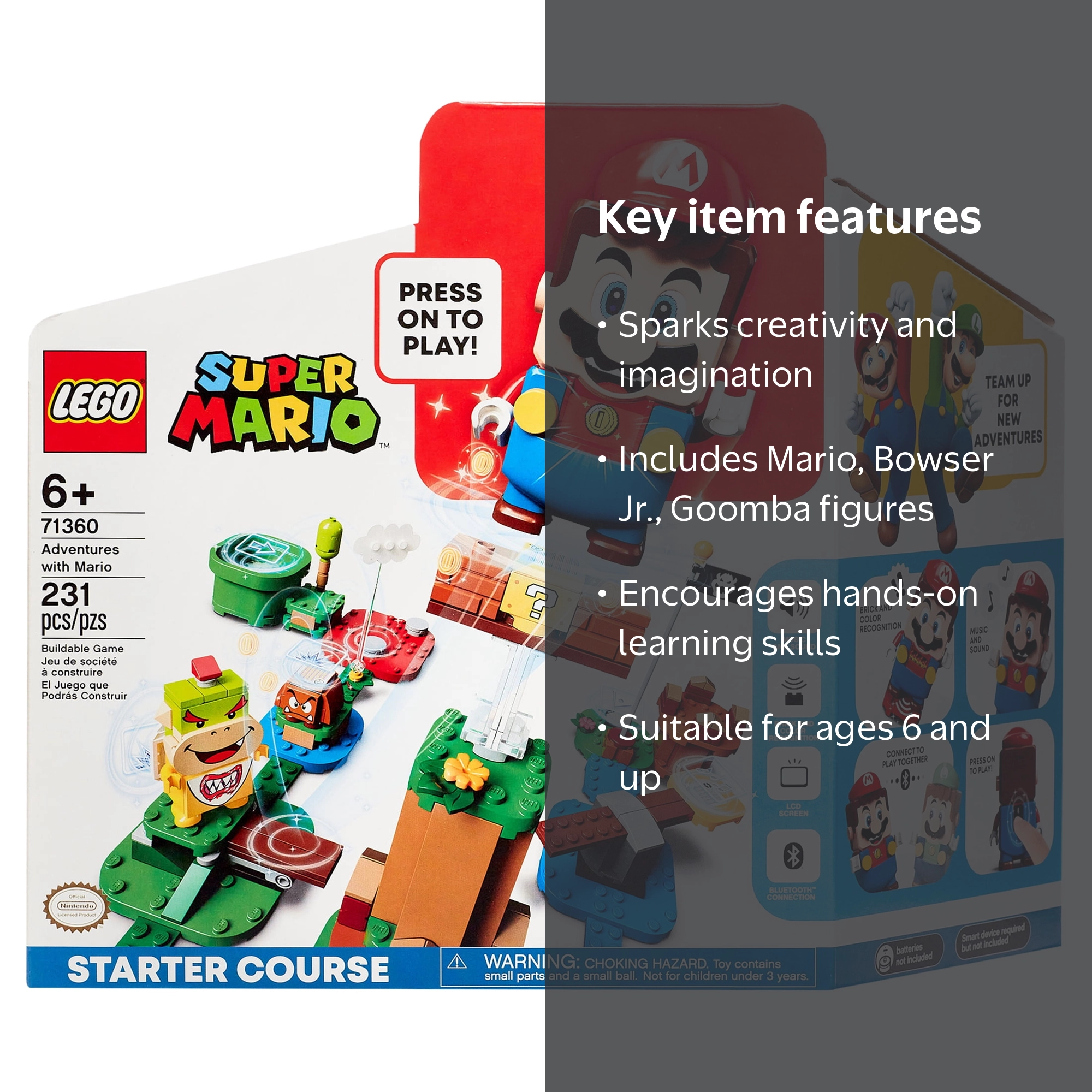 LEGO Super Mario Adventures Starter Course Set with Interactive