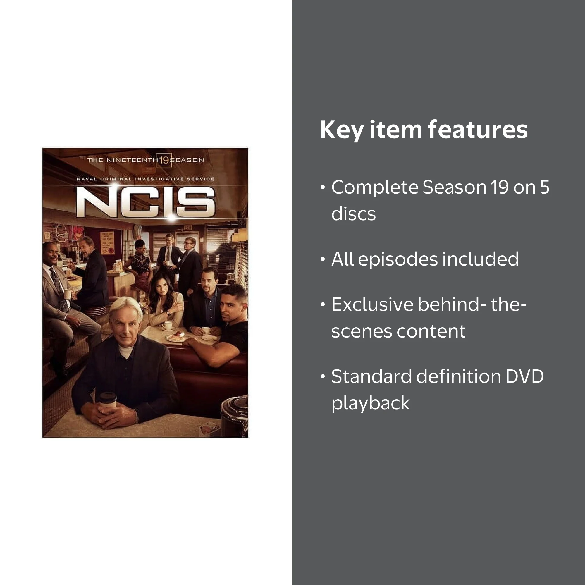 NCIS Series: The Complete Nineteenth Season Full Box Set - TV Show