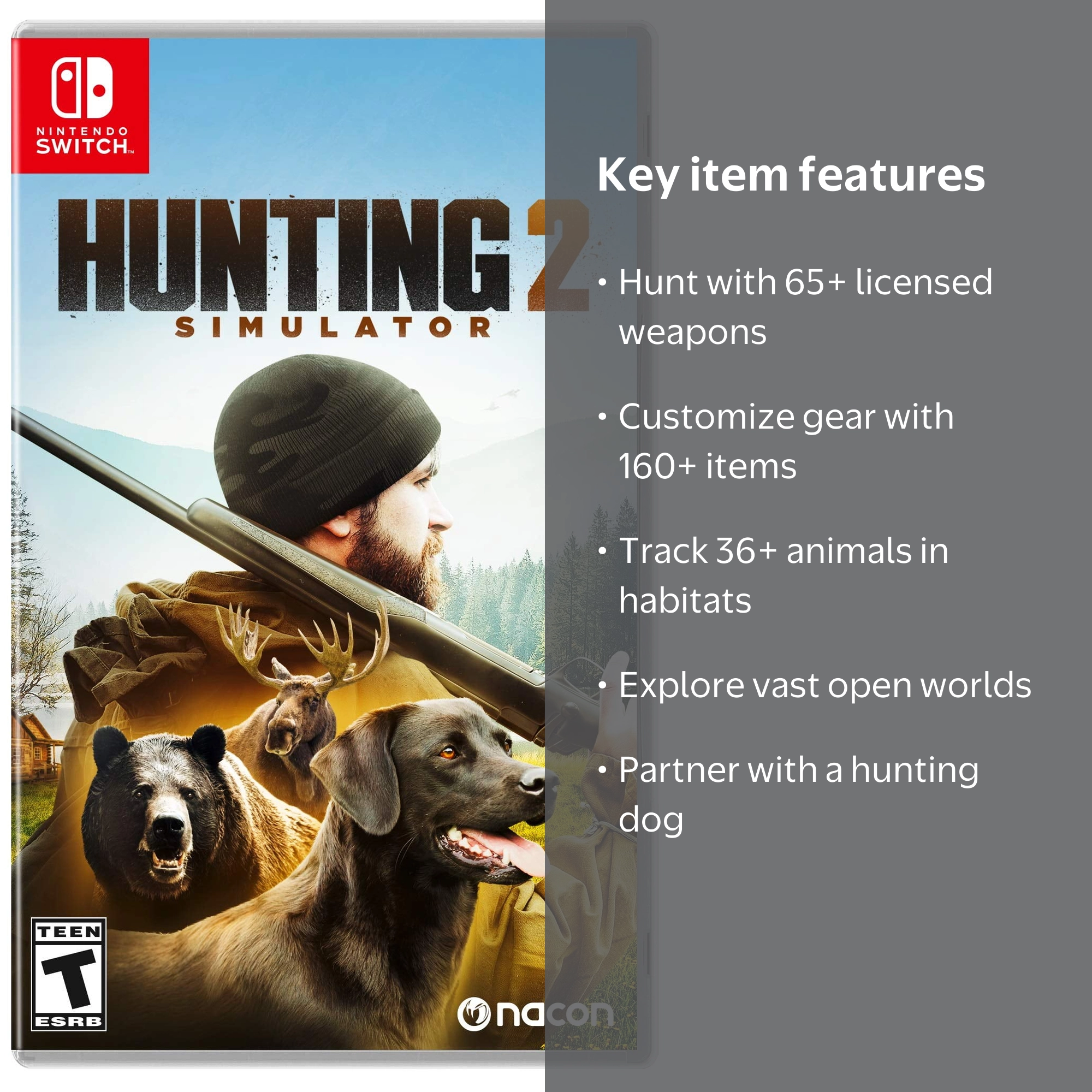 Switch ソフト　HUNTING2 Maximum Games Hunting Simulator 2 for Nintendo Switch with