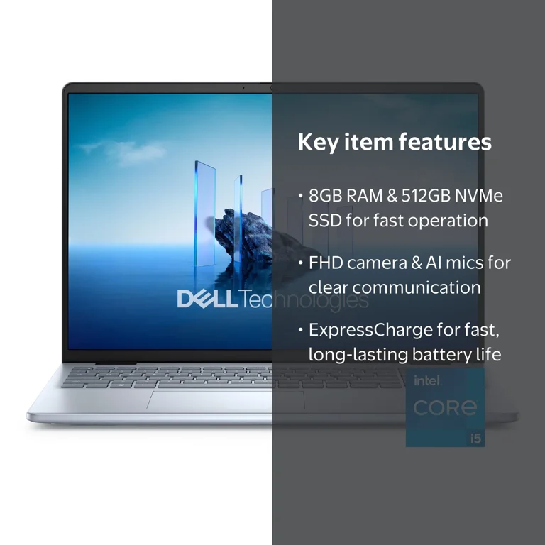 Dell Inspiron 16 Laptop 5640 16-inch FHD+ Touch Intel Core i5