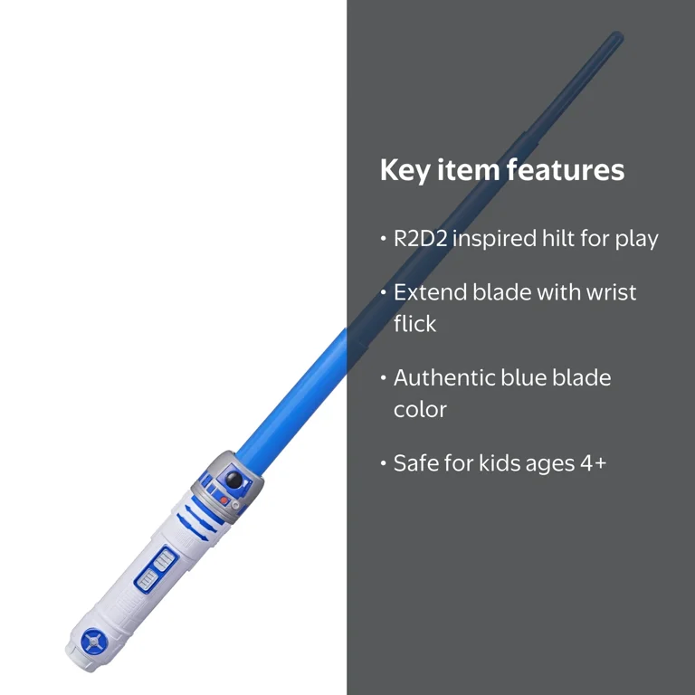 Star Wars, Lightsaber Squad R2-D2 Lightsaber, Flick to Extend