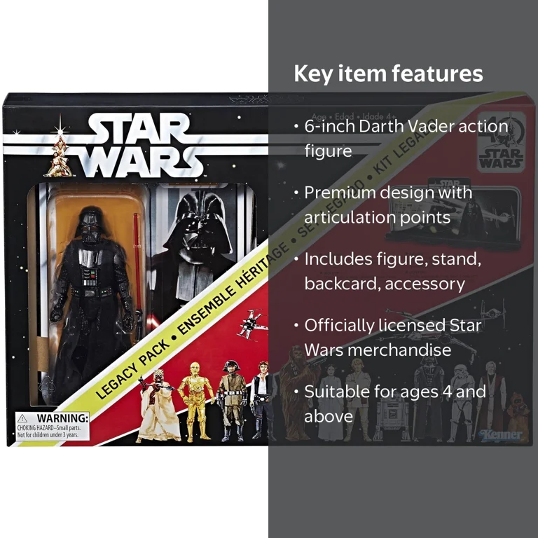 Free Shipping! Star Wars The Black Series 40th Anniversary Legacy