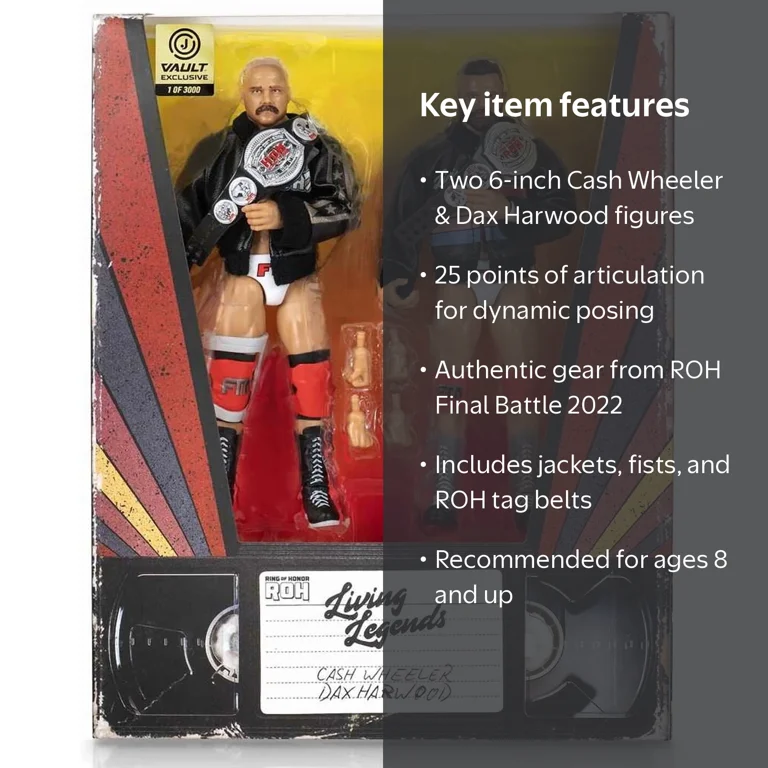 AEW All Elite Wrestling Ring of Honor Cash Wheeler & Dax Harwood