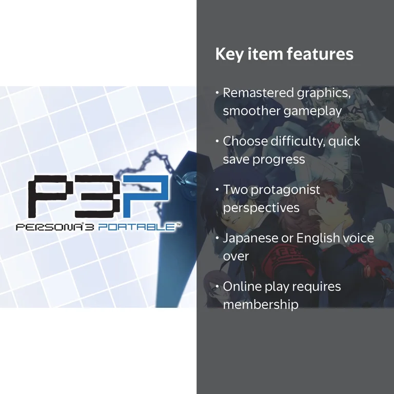 Persona 3 Portable - Nintendo Switch [Digital] - Walmart.com