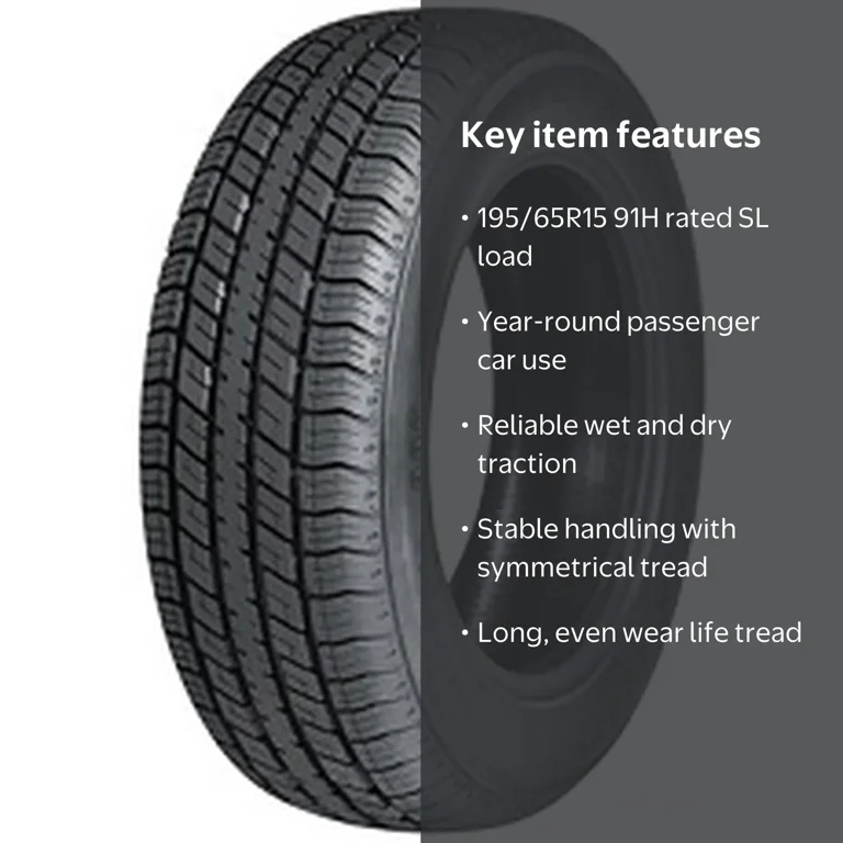 Otani EK2000 All-Season Passenger Tire for Minivans, Compact Cars