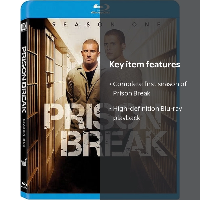 Prison Break: Season 1 (Blu-ray) - Walmart.com