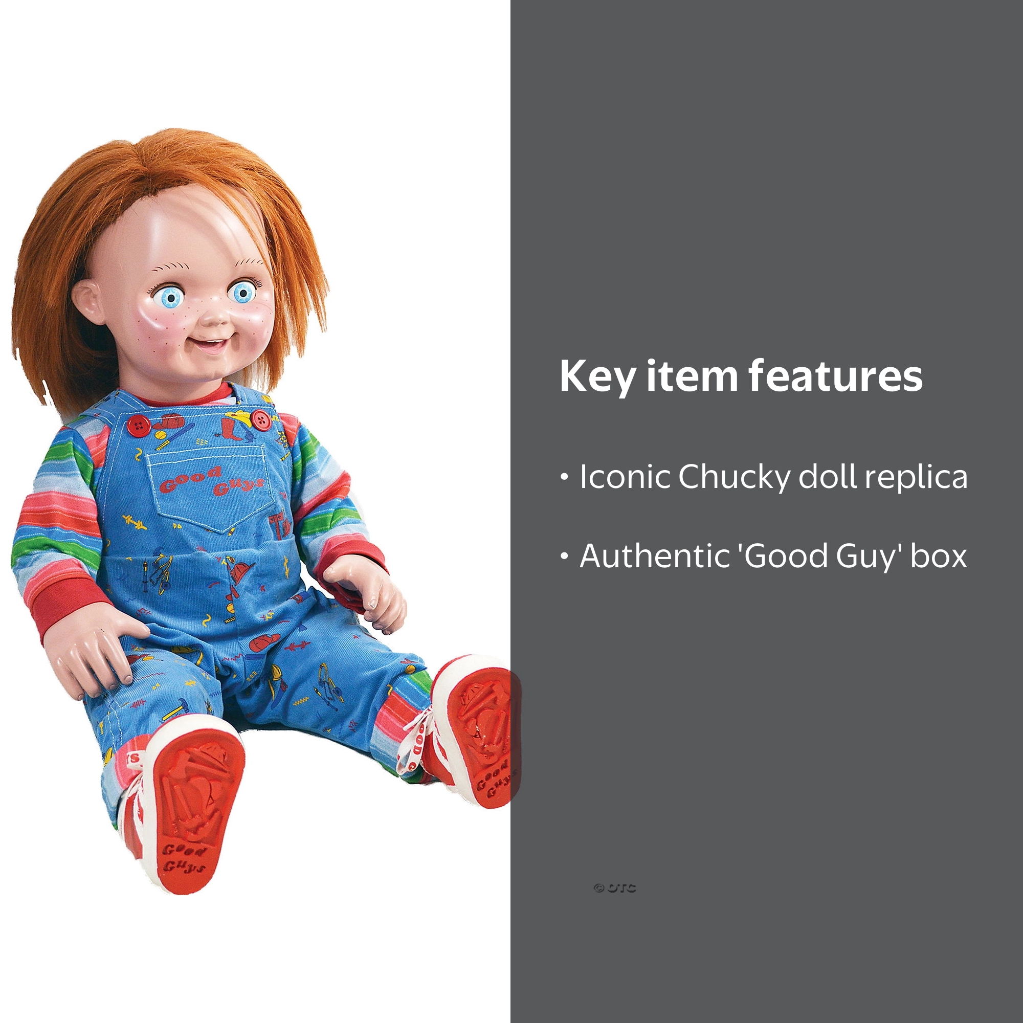 Chucky Doll Replica with Good Guy Box Toys - Walmart.com