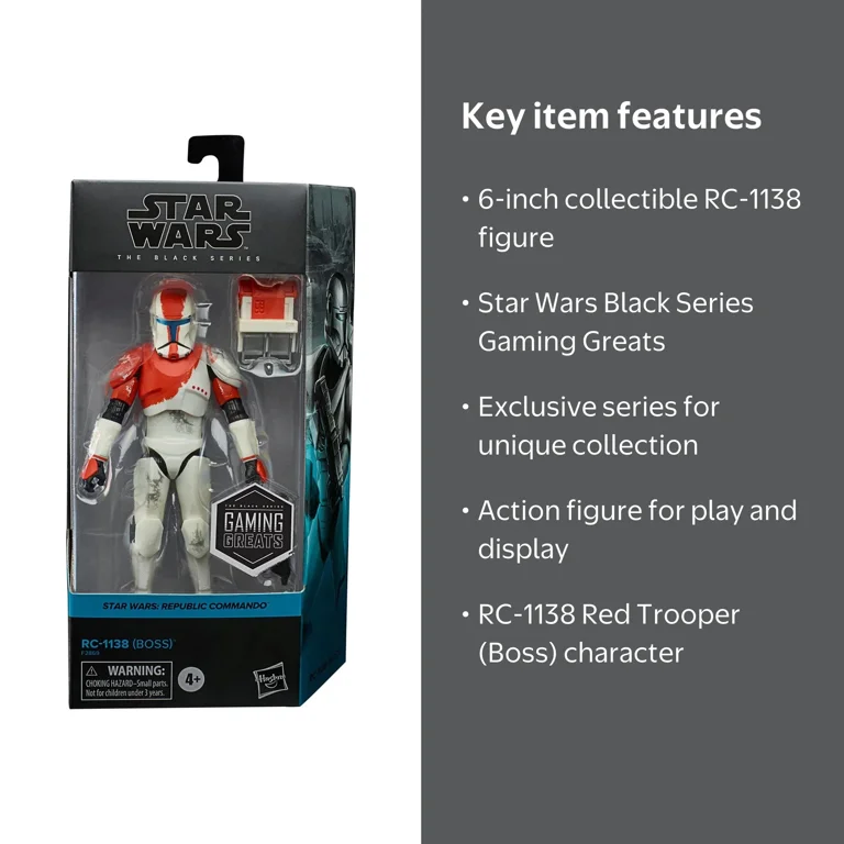 Star Wars The Black Series Gaming Greats 6 Inch Action Figure Box