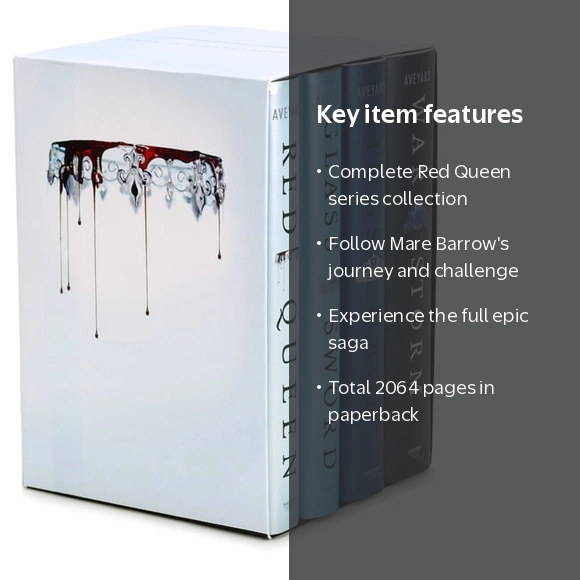 Victoria Aveyard, Red Queen 4-Book Hardcover Box Set, Books 1-4