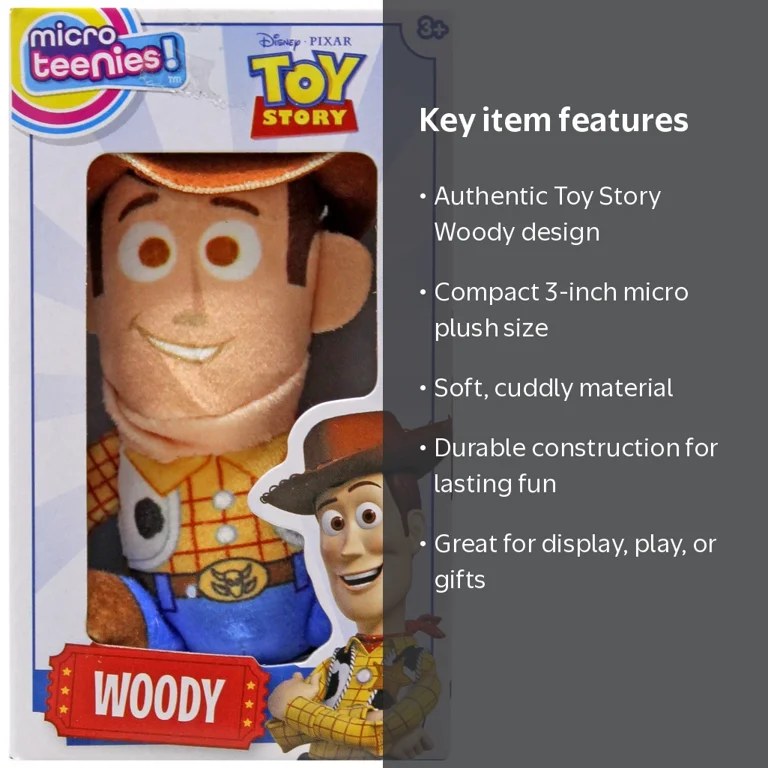 Disney / Pixar Micro Teenies! Woody Micro Plush - Walmart.com Disney / Pixar Micro Teenies! Woody Micro Plush - Walmart.com